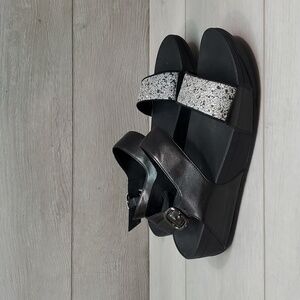 Fitflop Womens Comfort Ankle Wedge Sandals shoes sz 9